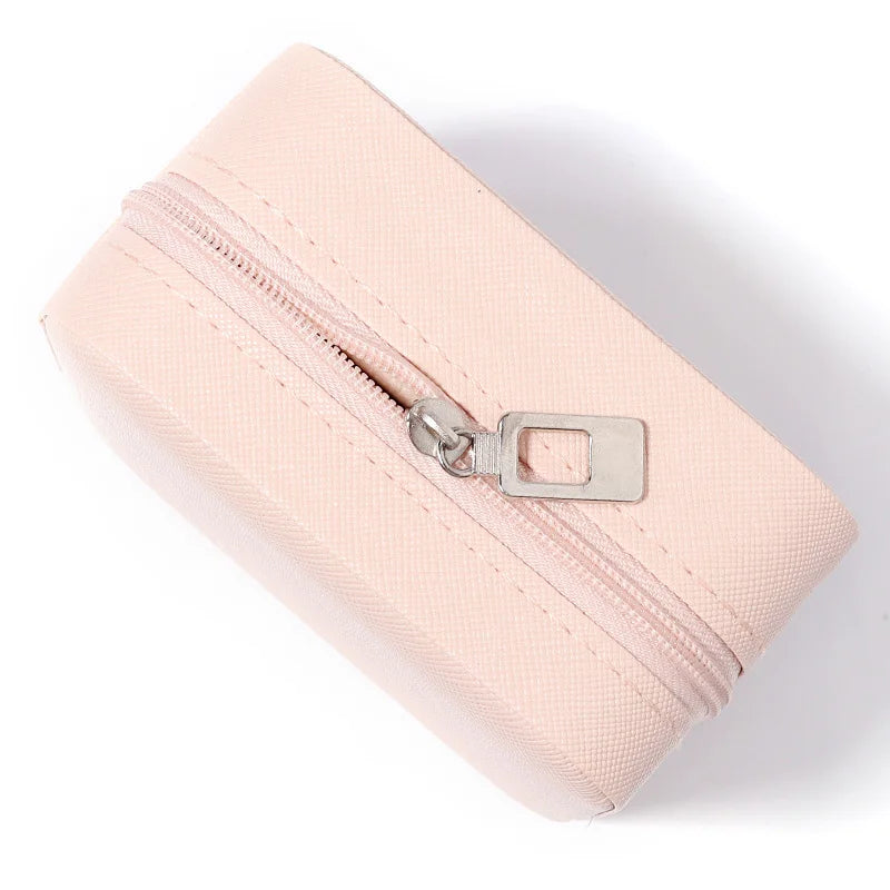 Portable Travel Jewelry Organizer Box – Compact Storage Case for Rings, Earrings & Necklaces